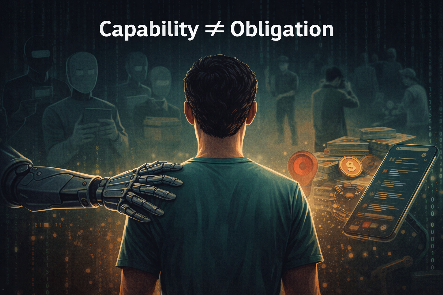 Capability ≠ Obligation: When Agentic Systems Start Hiring Humans